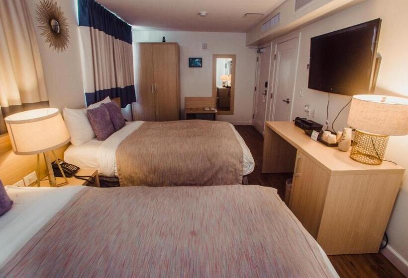 اتاق استاندارد با 2 تخت دوبل, Villa Italia South Beach