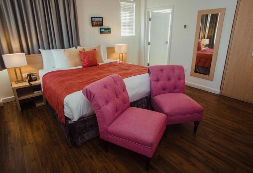 اتاق استاندارد با تخت بزرگ, Villa Italia South Beach