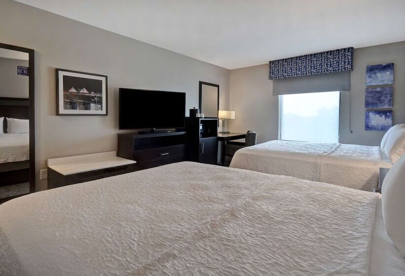 غرفة قياسية لذوى الاحتياجات الخاصة, Hampton Inn & Suites Columbia South Fort Meade Area