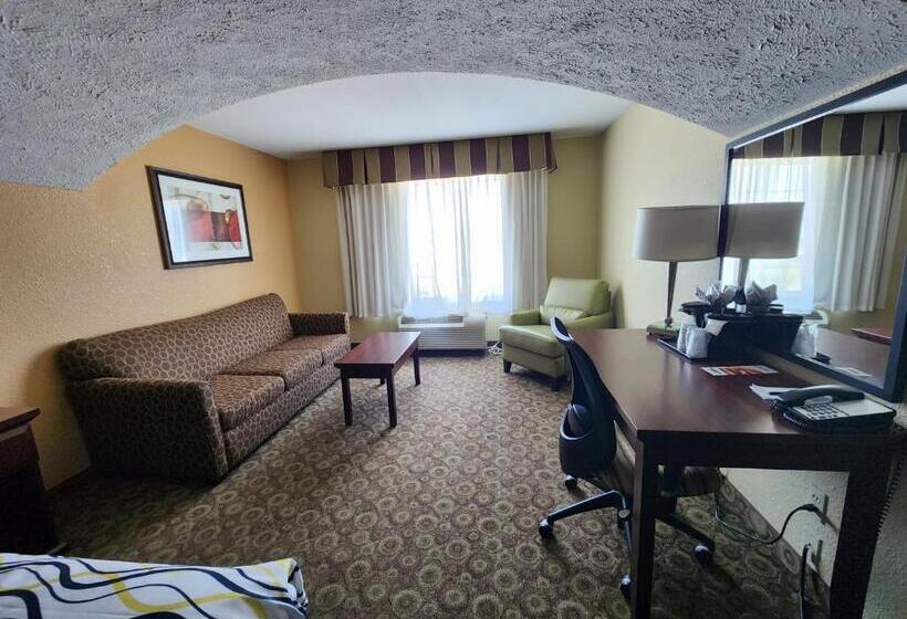 带大床的套房, Highland Suites Extended Stay