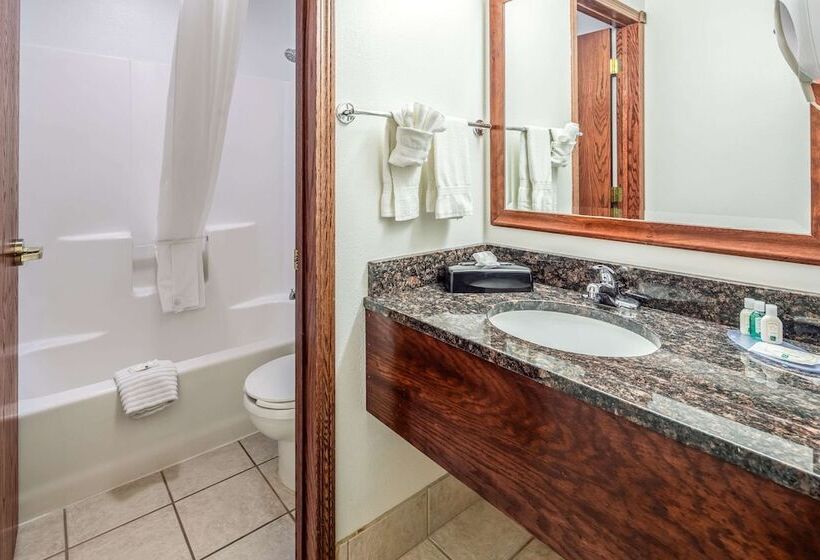 带2个双人床的标准工作室, Quality Inn Keystone Near Mount Rushmore