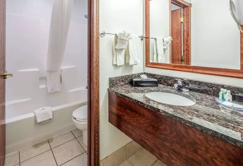 ２ダブルベッドのスタンダードルーム, Quality Inn Keystone Near Mount Rushmore