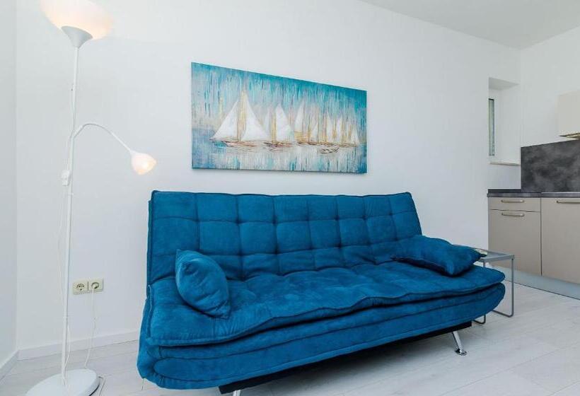 شقة ديلوكس غرفة نوم واحدة مطلة على البحر, Villa Panorama Dubrovnik