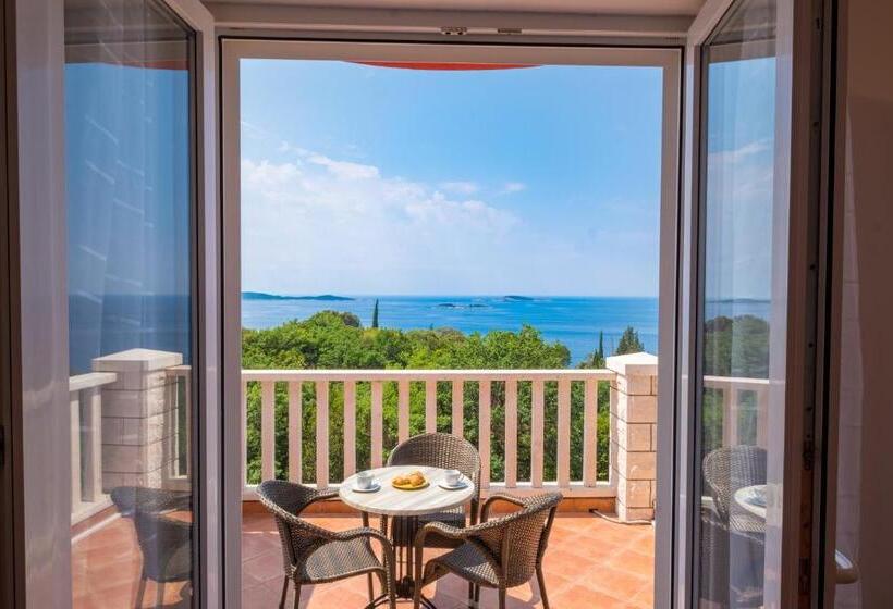 اتاق لوکس با چشم‌انداز دریا, Villa Panorama Dubrovnik