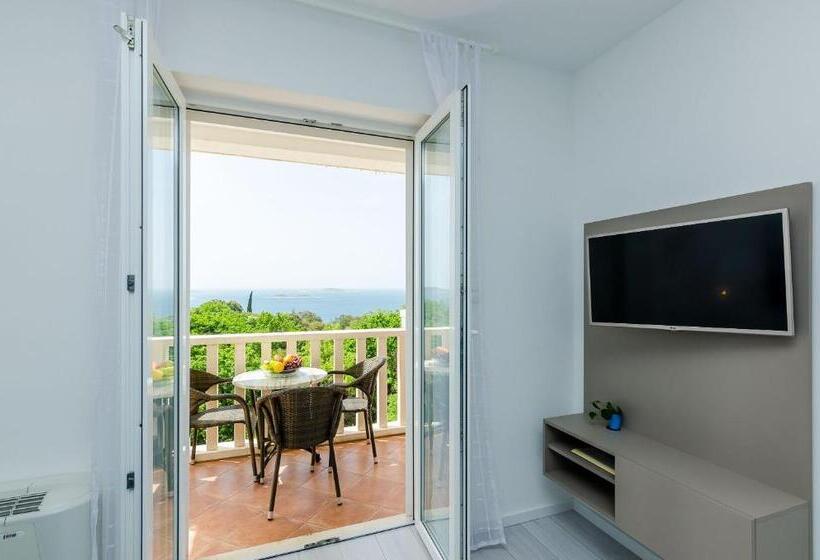 شقة سوبيريور غرفة نوم واحدة مطلّة علي البحر, Villa Panorama Dubrovnik