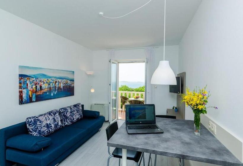 آپارتمان سوپریور 1 خوابه با چشم‌انداز دریا, Villa Panorama Dubrovnik