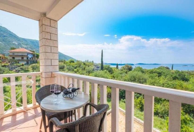 شقة سوبيريور غرفة نوم واحدة مطلّة علي البحر, Villa Panorama Dubrovnik