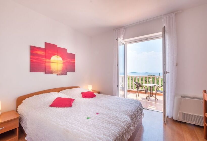 اتاق لوکس با چشم‌انداز دریا, Villa Panorama Dubrovnik