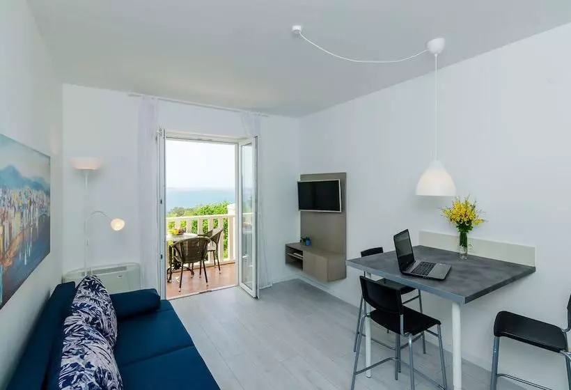 オーシャンビューのスーペリアー１ベッドルームアパートメント, Villa Panorama Dubrovnik