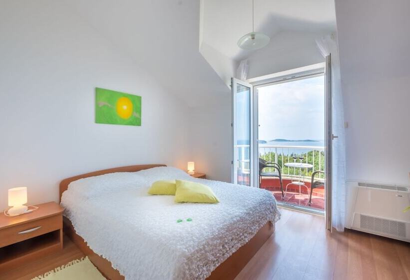 غرفة كومفورت مطلة علي البحر, Villa Panorama Dubrovnik
