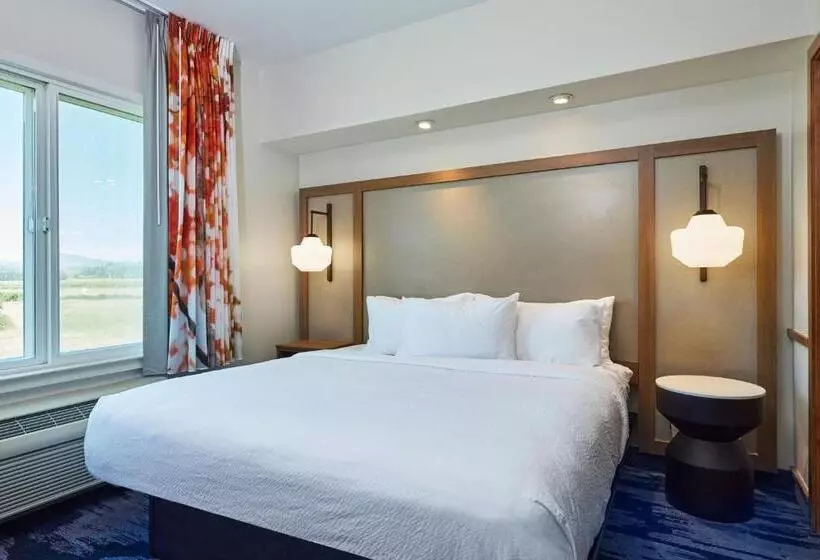 キングサイズベッドのスイートルーム, Fairfield Inn & Suites Burlington