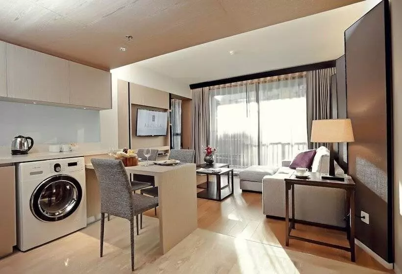 Sviitti 2 Makuuhuonetta, Arcadia Suites Ploenchit Bangkok