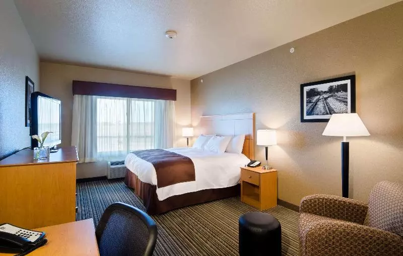 キングサイズベッドのスタンダードルーム, Best Western Shelby Inn & Suites