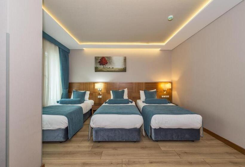 اتاق استاندارد سه نفره, The Meretto Hotel Istanbul Old City