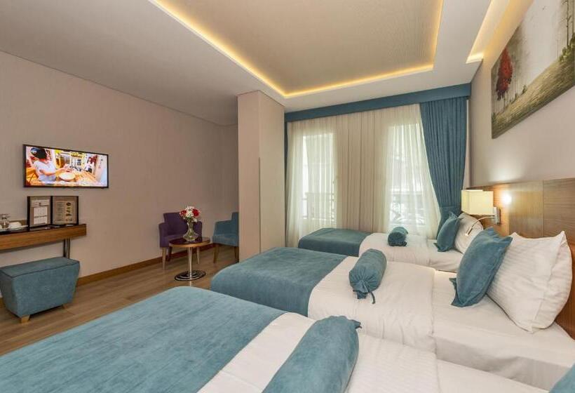 اتاق استاندارد سه نفره, The Meretto Hotel Istanbul Old City