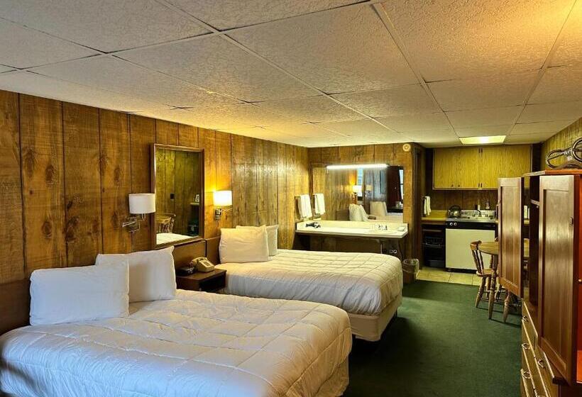 חדר סטנדרט שתי מיטות זוגיות, Maple Leaf Inn Lake Placid