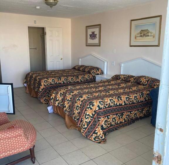 חדר סטנדרט שתי מיטות זוגיות, Surfside Motel   Seaside Heights