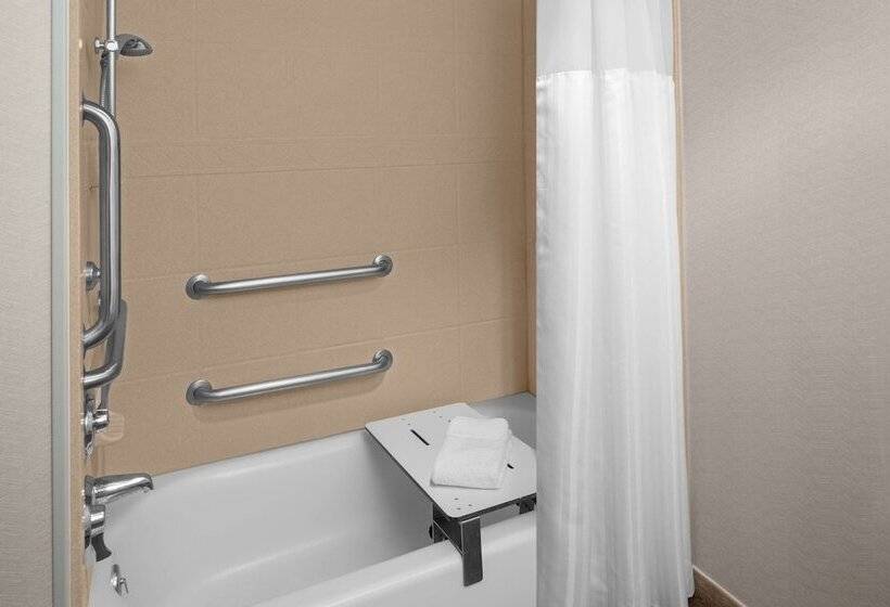 חדר סטנדרט מותאם לאדם עם מוגבלויות, Hilton Garden Inn Salt Lake City Airport