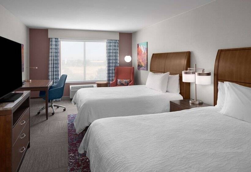 חדר סטנדרט מותאם לאדם עם מוגבלויות, Hilton Garden Inn Salt Lake City Airport