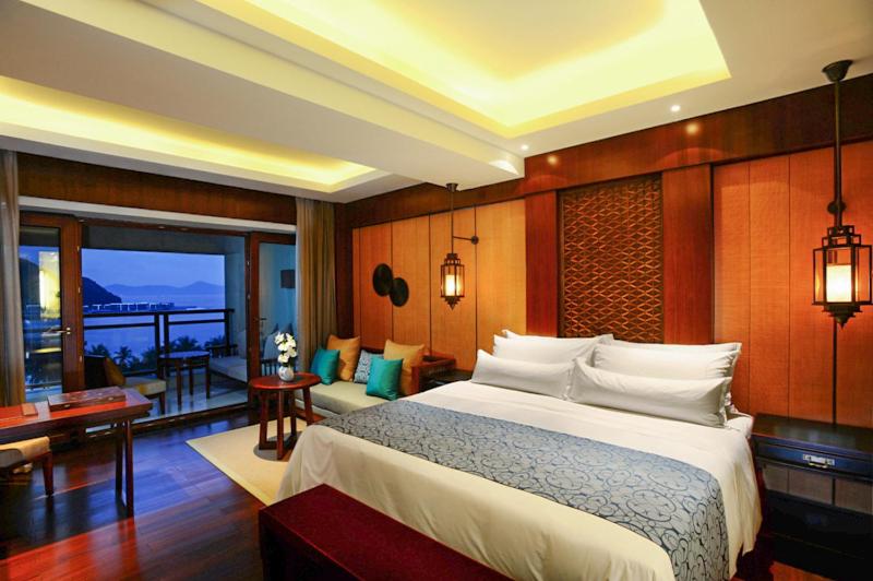 Quarto Deluxe Vista Mar, Sanya Luhuitou Resort & Spa