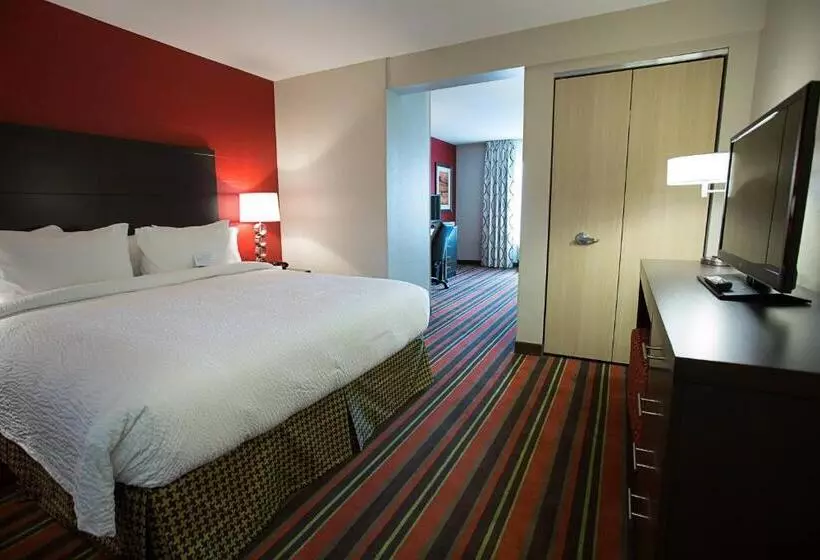 キングサイドベッドのスタンダードワンルーム, Fairfield Inn & Suites By Marriott Moscow