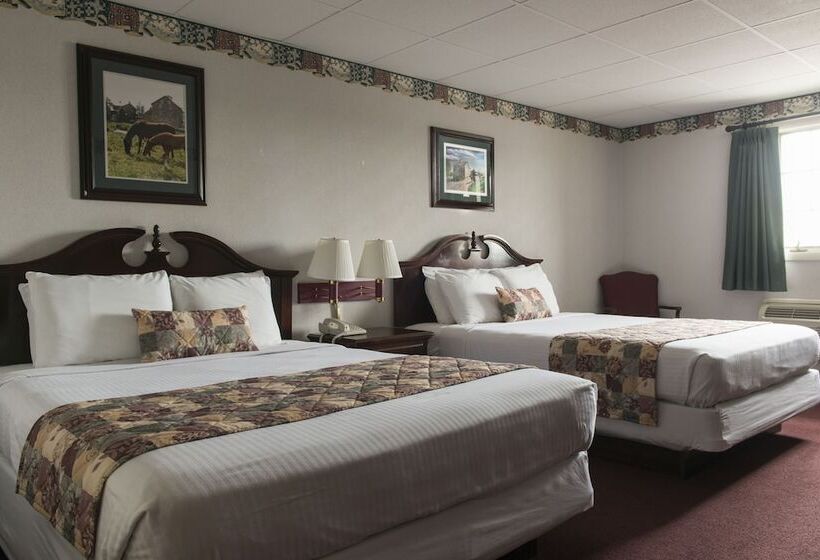 Номер Стандарт 2 Двуспальные Кровати, Birdinhand Family Inn