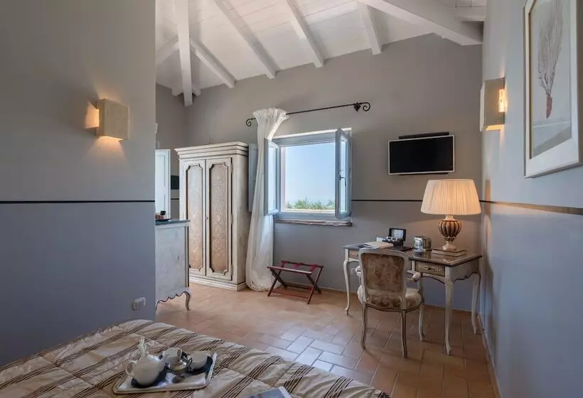 Deluxe-huone Merinäkymä, La Locanda Del Carrubo