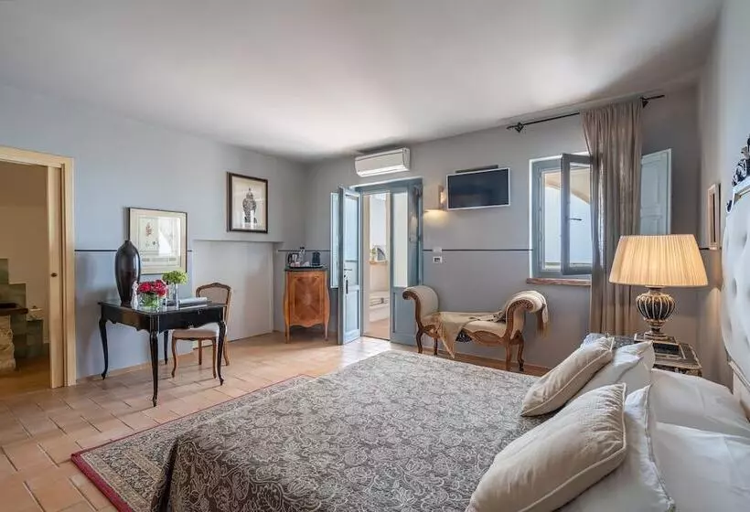 Deluxe-huone Merinäkymä, La Locanda Del Carrubo