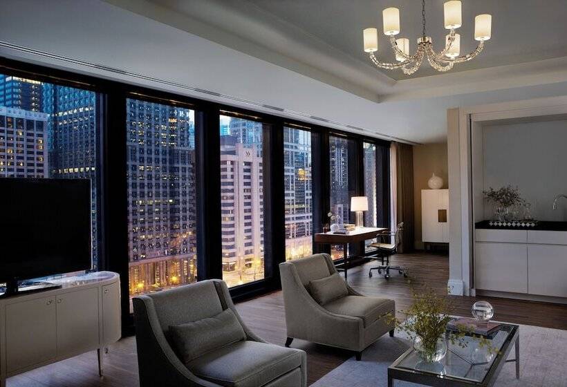 سوئیت با چشمانداز رودخانه, The Langham, Chicago