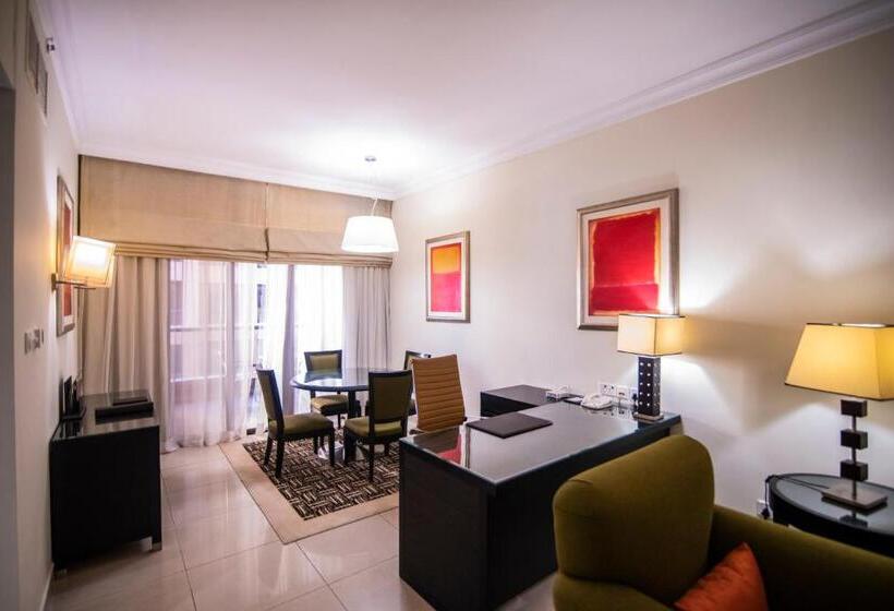 2 Bedroom Family Apartment City View, Mercure  Apartments Dubai Barsha Heights