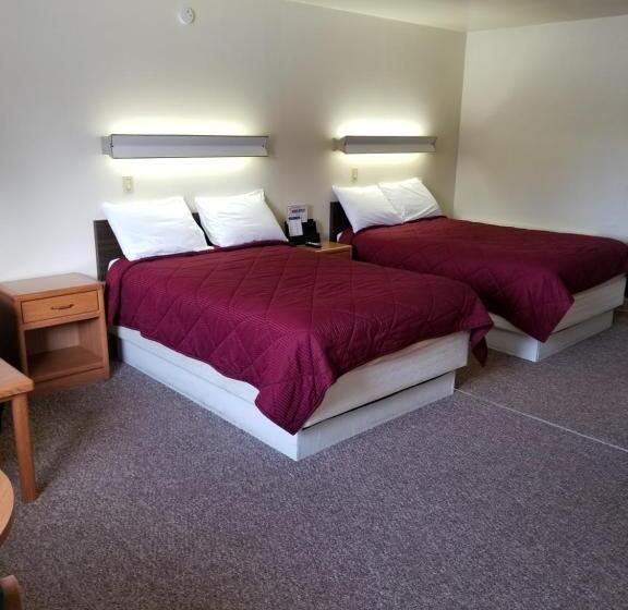 غرفه قياسيه سريرين مزدوجين, Home Motel Abbotsford