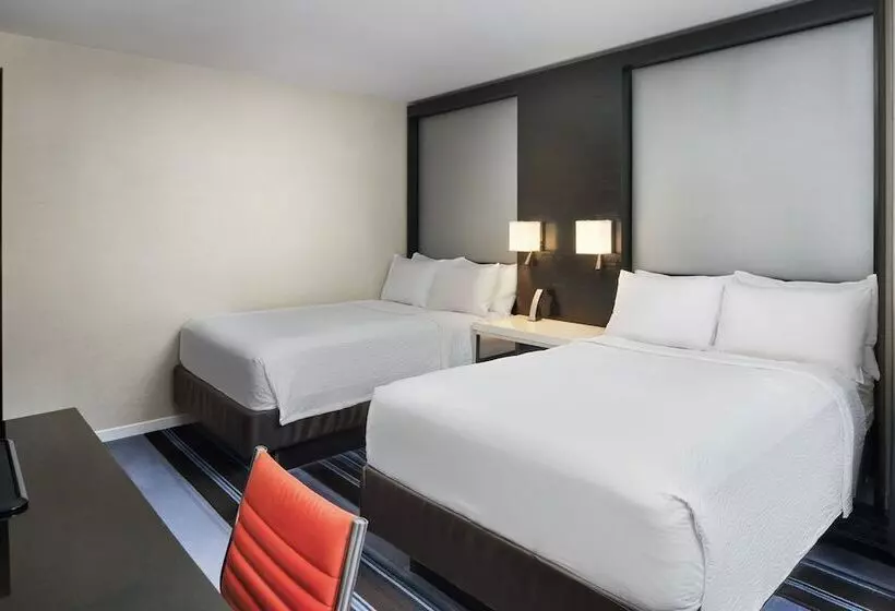 اتاق استاندارد با 2 تخت دوبل, Courtyard By Marriott New York Manhattan/central Park