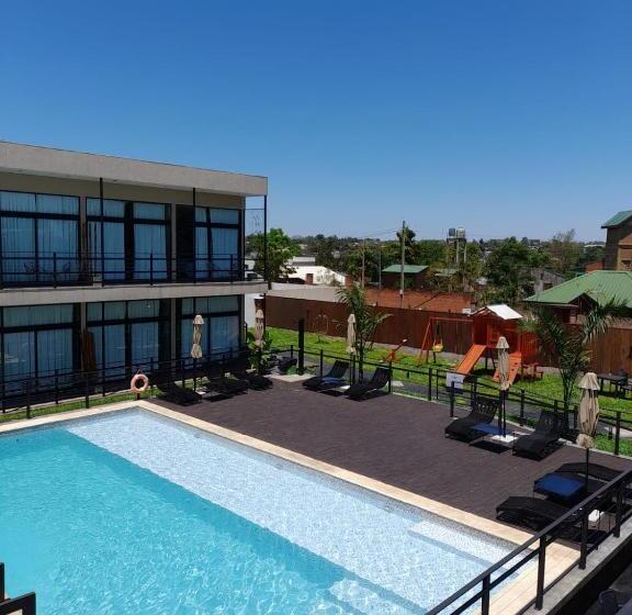Apartamento 1 Dormitório Vista Piscina, Paraiso Natural Apart Hotel Iguazu