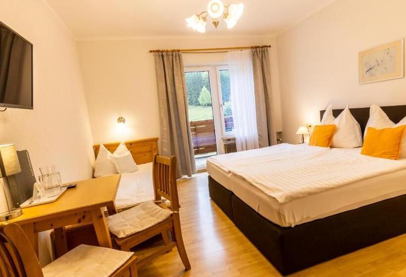 اتاق استاندارد سه نفره, Alpenhotel Ensmann