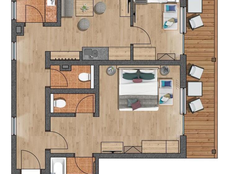 2ベッドスイートルーム, Babymio