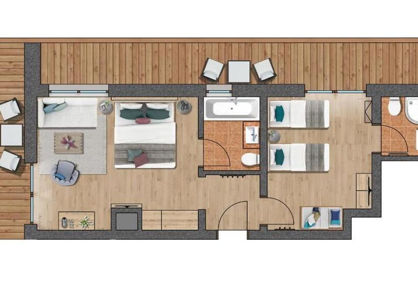 スイート(家族用), Babymio