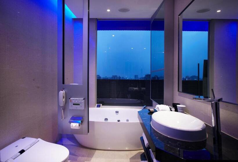 اتاق استاندارد با تخت بزرگ, The Tango Hotel Taipei Changan