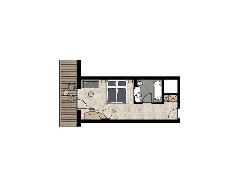 Номер Стандарт с Балконом, Rieser Achensee Resort