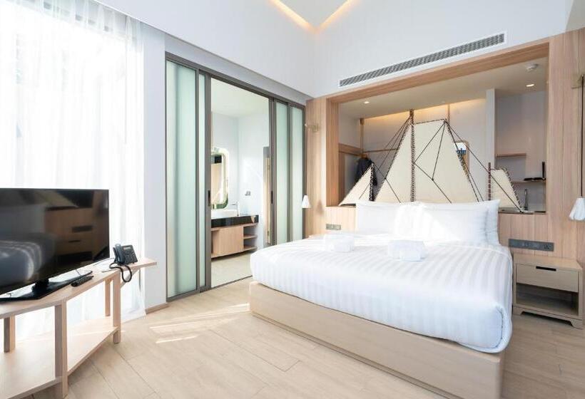 ویلای یک اتاق خوابه با استخر شنا, Panwaburi Beachfront Resort