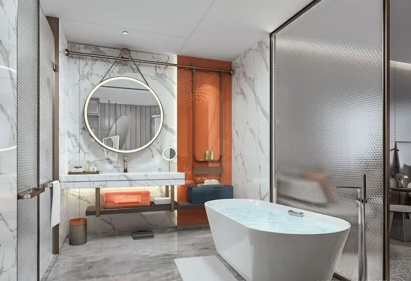 応接間付きスタンダードルーム, Crowne Plaza Qingdao Jinshui By Ihg
