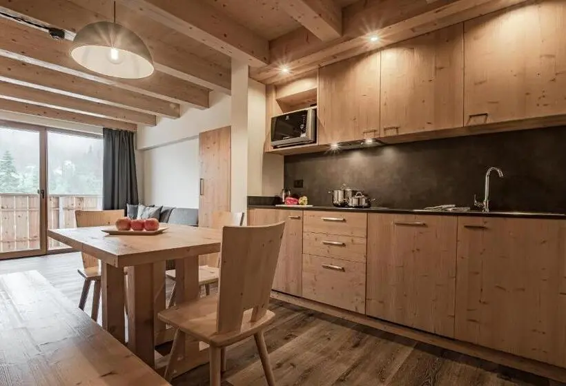 １ベッドルームのスーペリアアパートメント, Chalet Alpenrose