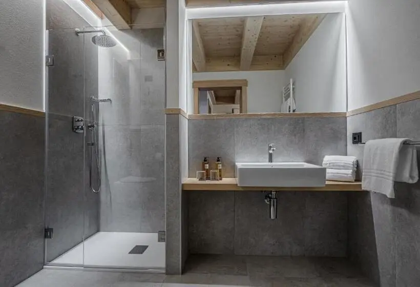 １ベッドルームのデラックスアパートメント, Chalet Alpenrose