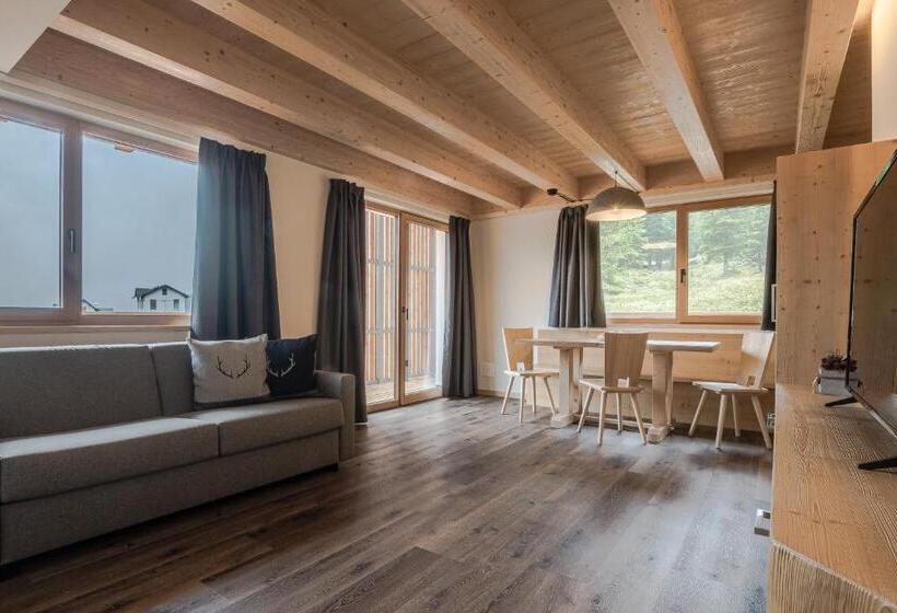 침실 1개 디럭스 아파트, Chalet Alpenrose