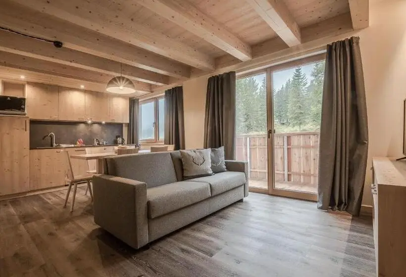 ２ベッドルームアパートメント, Chalet Alpenrose
