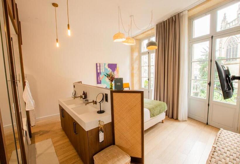 اتاق لوکس با بالکن, Lola Boutique Hôtel   Bordeaux Centre