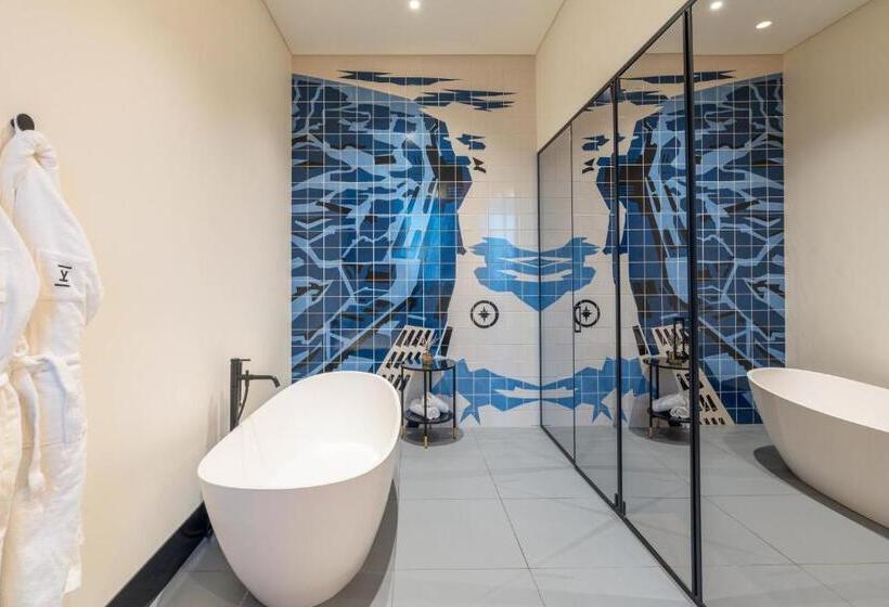 جناح سرير كينج, The Editory Riverside, Santa Apolonia