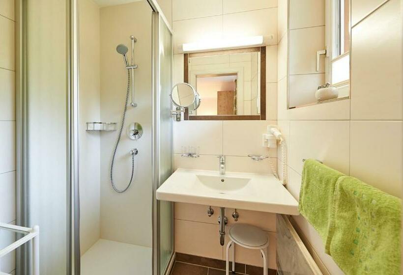 חדר סטנדרט לשלושה עם מרפסת, Haus Alpenheim