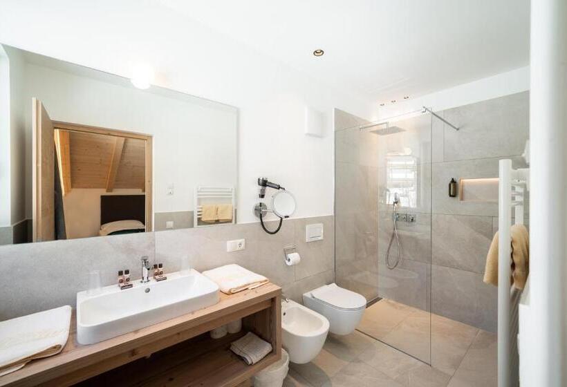 غرفة ديلوكس مطلة على الجبل, Villa David Dolomites