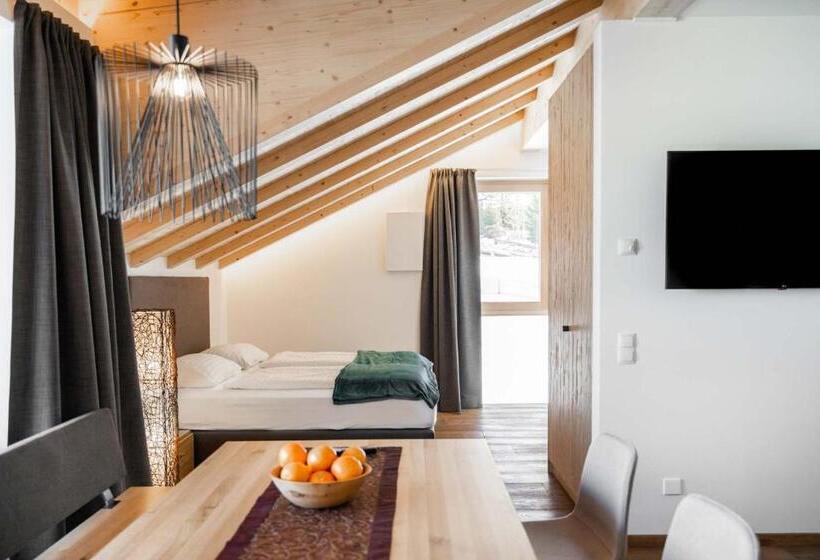 غرفة ديلوكس مطلة على الجبل, Villa David Dolomites