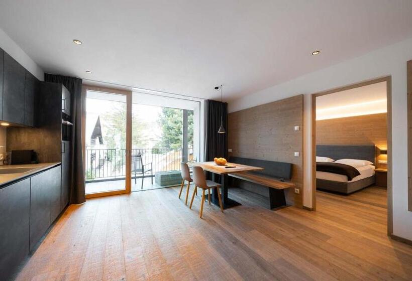 带1个卧室的高级公寓, Villa David Dolomites